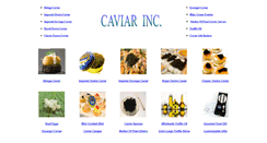 Desktop Screenshot of caviarinc.com